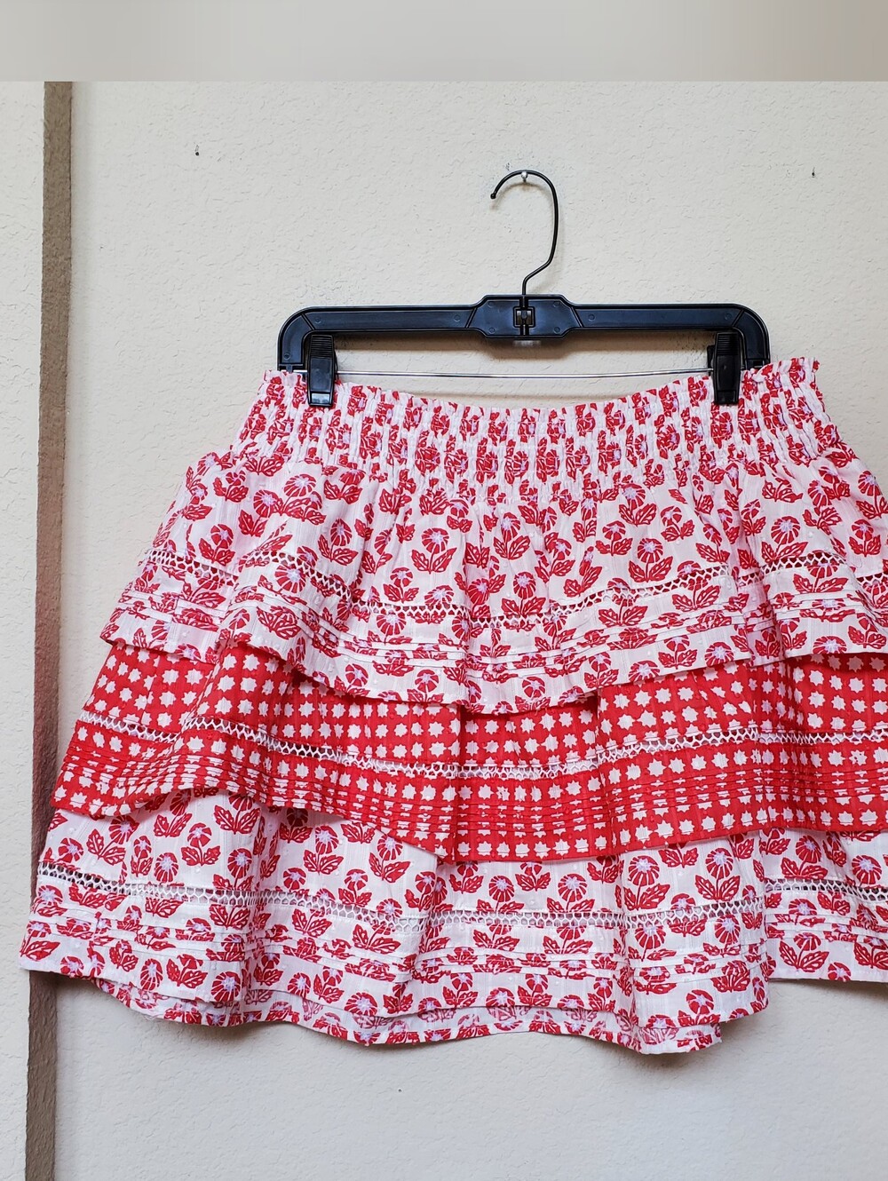Roller Rabbit x Target Tier Ruffled Skirt Cottagecore. Size Large